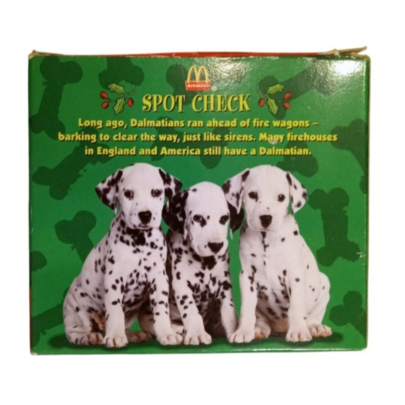 Vintage SET (2) 1996 Hallmark & Disney 101 Dalmatians Christmas Ornaments - Picture 7 of 14